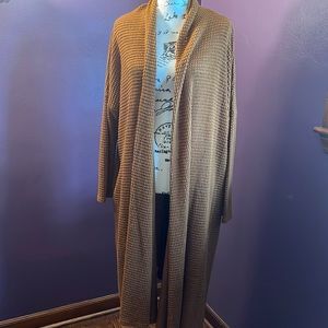 Pumpkin pie colored cardigan